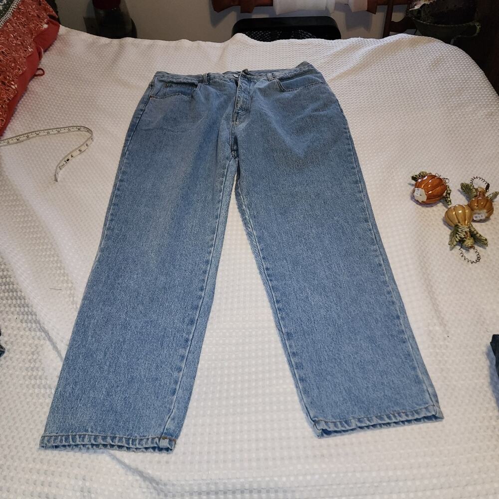 ZANA-DI EUC WOMEN'S SIZE 22 BLUE DENUM JEANS